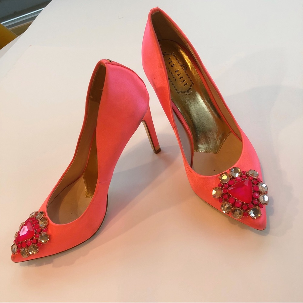 Ted Baker Jeweled Pumps